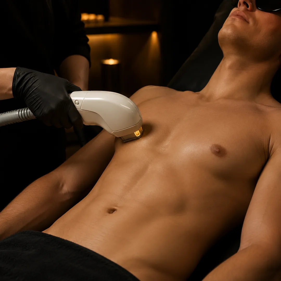 Depilacion laser axilas hombre Madrid