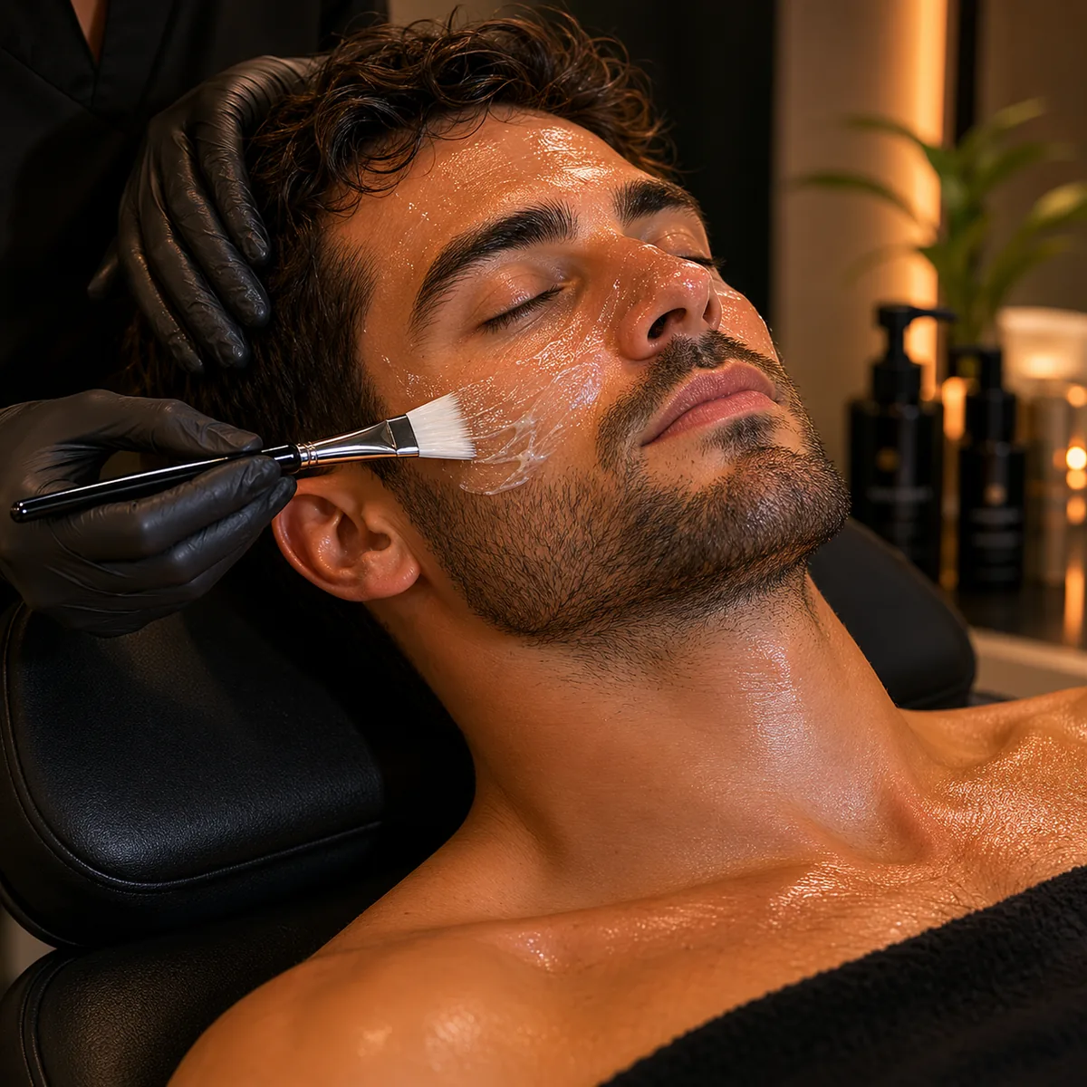 Tratamiento facial para hombres en Madrid